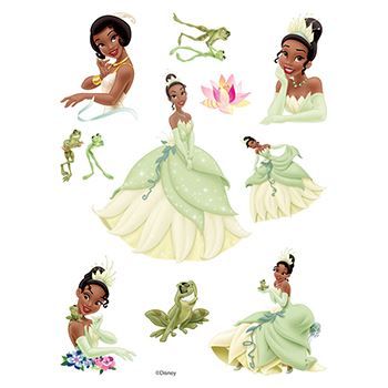 The Princess and the Frog Assortment ofs Design Water Transfer Temporary Tattoo(fake Tattoo) Stickers NO.14039